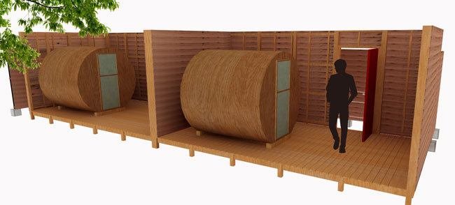 バレルサウナ設置プランパース