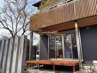 丹羽郡大口町ウリンウッドデッキ施工例