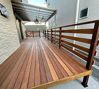 セランガンバツウッドデッキ（名古屋市中川区）